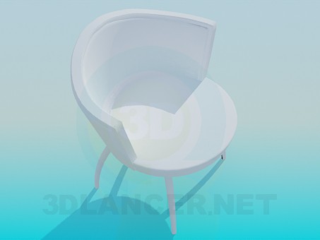 modelo 3D Silla con estilo - escuchar modelo 3D Silla con estilo - escuchar