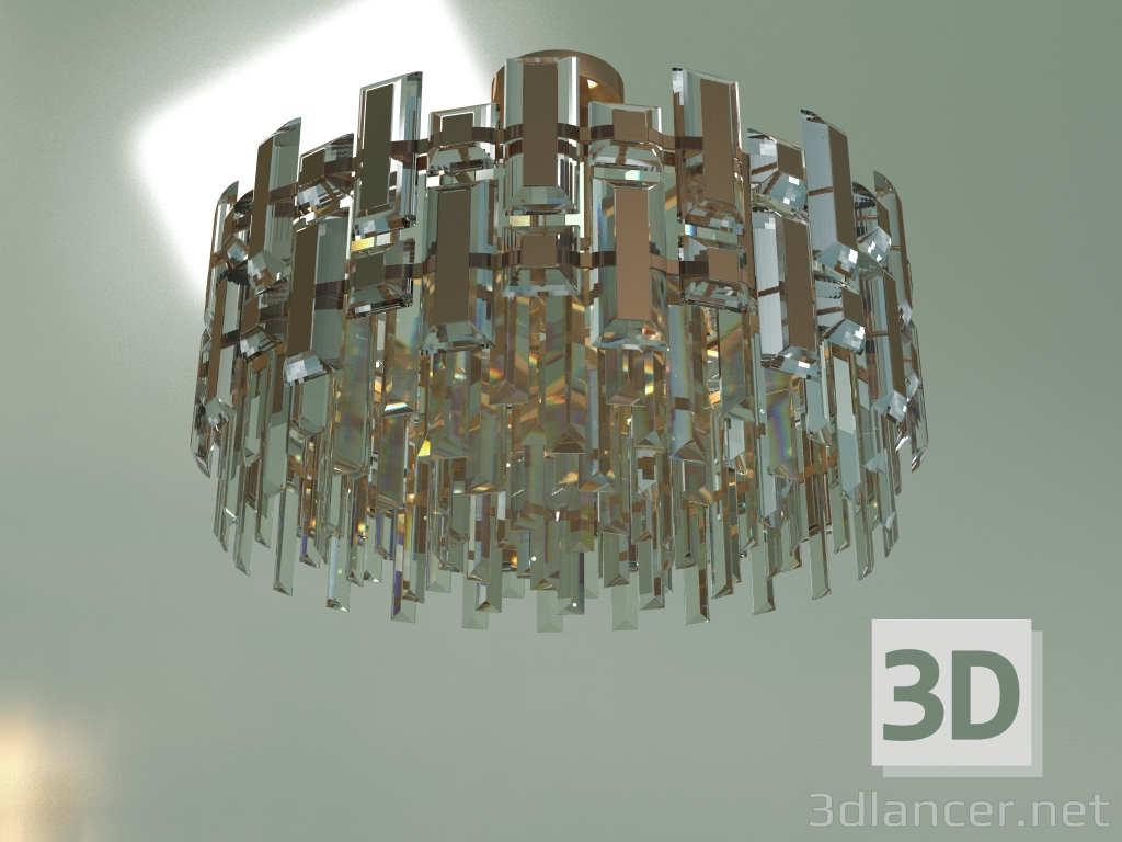 3d model Ceiling chandelier Lago 330-9 Strotskis - preview