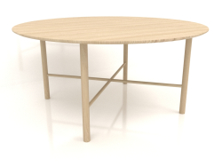 Стіл обідній DT 02 (варіант 2) (D=1600x750, wood white)
