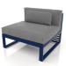 3d model Modular sofa, section 3 (Night blue) - preview