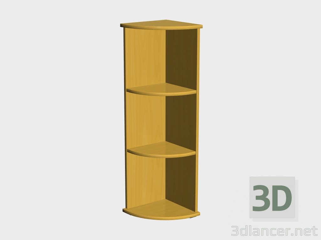 modello 3D angolo Scaffali (MY13) - anteprima
