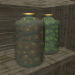 3d model Bottle with tomatoes - preview