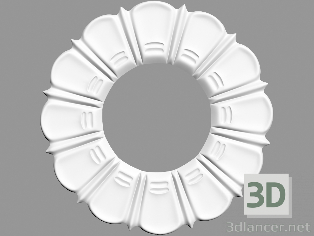 3d model Ceiling outlet (P71) - preview