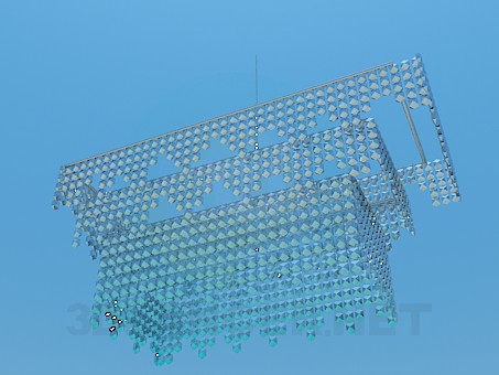 modelo 3D Lámpara chandelier de cristal - escuchar modelo 3D Lámpara chandelier de cristal - escuchar