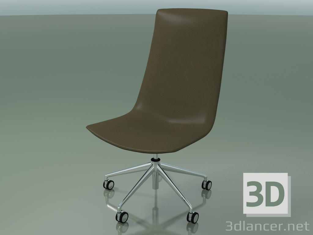 modello 3D Sedia da ufficio 2114 (5 ruote, senza braccioli) - anteprima