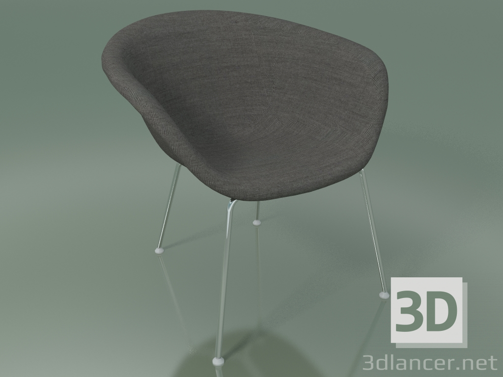 3d модель Лаунж кресло 4232 (4 ножки, с обивкой f-1221-c0134) – превью