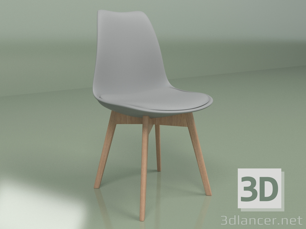 modello 3D Sedia Sephi (grigio) - anteprima