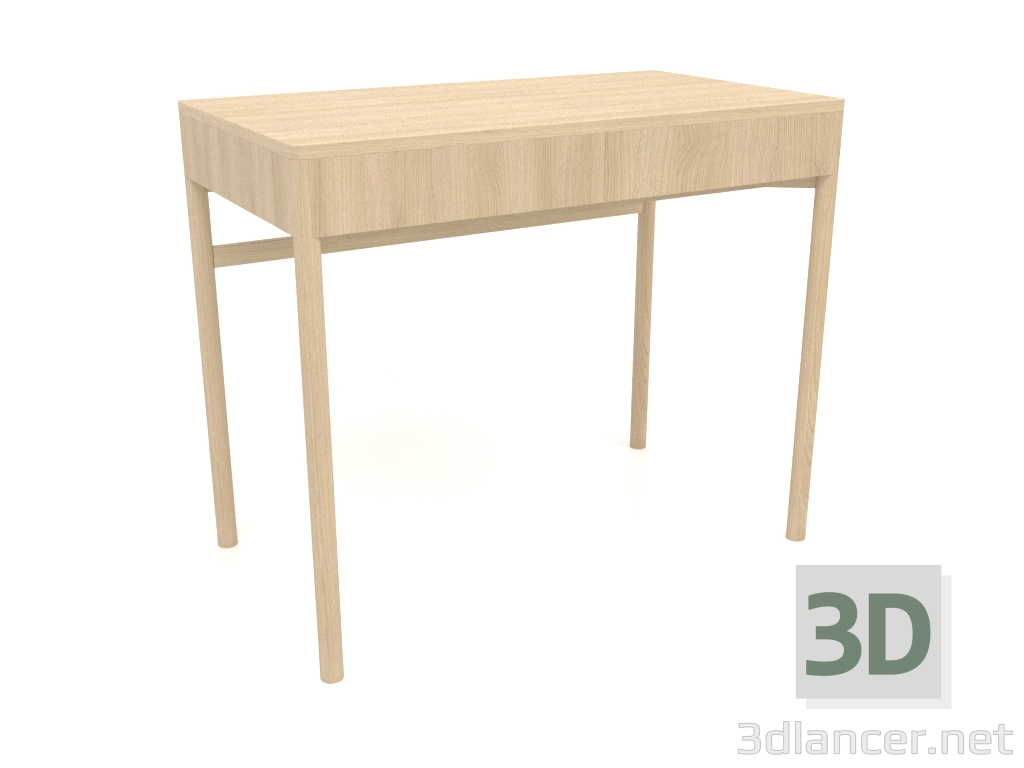 3d model Work table RT 11 (option 1) (1067x600x891, wood white) - preview