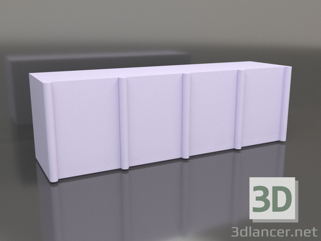 3D modeli Büfe MW 05 (2465х667х798, leylak) - önizleme