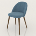 3d model Chair Shelly (blue) - preview