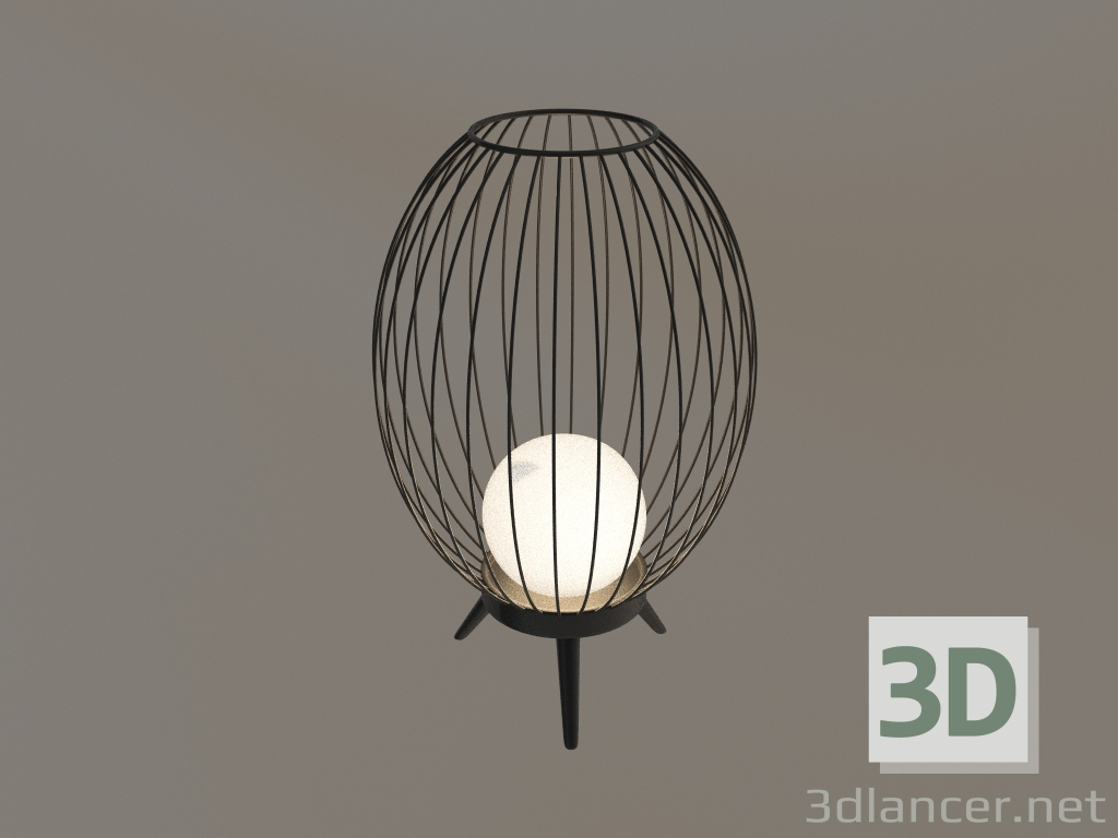 3D Modell Lampe LGD-PEARL-BOLL-H574-12W Warm3000 (GR, 164 Grad, 230V) - Vorschau