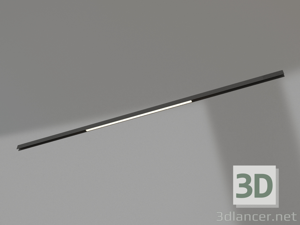 3D Modell Lampe MAG-FLAT-25-L800-24W Day4000 (BK, 100 Grad, 24V) - Vorschau