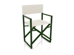 Katlanır sandalye (Şişe yeşili)