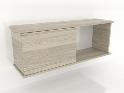Prateleira suspensa SHELF (com 1 seção aberta à direita) 1000 mm (carvalho clareado)