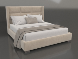 Cama rectangular Modena con cabecero