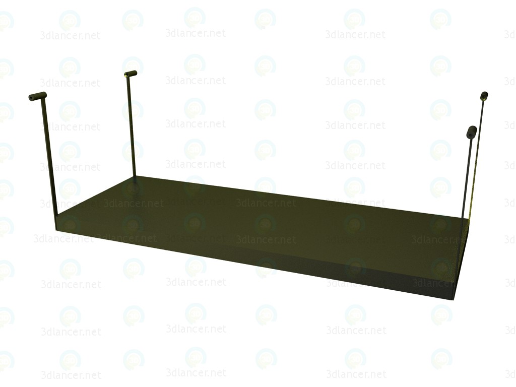 3d model Estante para mesa P1S0513A - vista previa