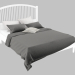 3D modeli Çift kişilik yatak Tissedal (210x168) - önizleme