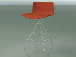 Bar stool 0490 (with removable leather upholstery)