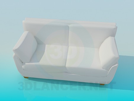 3d model Sofa - preview 3d model Sofa - preview