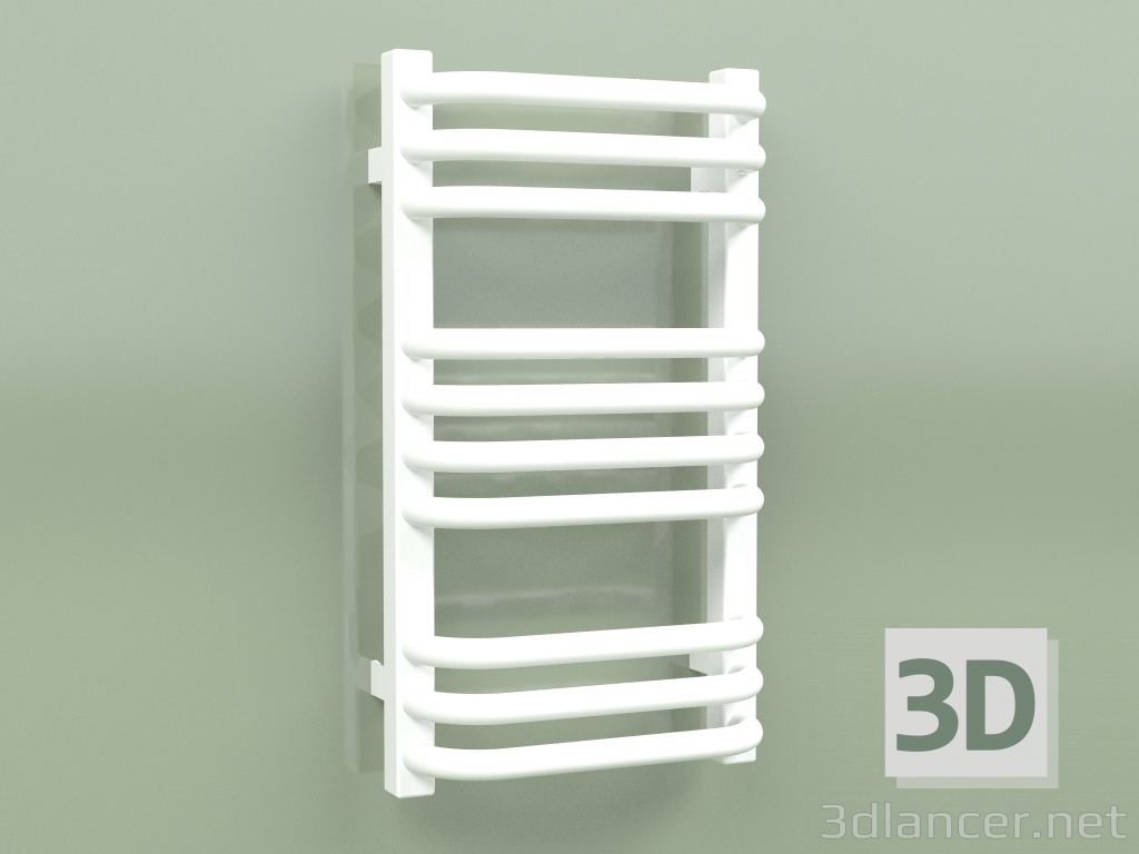 3D Modell Mit Wasser beheizter Handtuchhalter von Alex (WGALE054030-SX v4.0- (R), 540–300 mm) - Vorschau