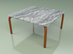 Coffee table 005 (Metal Rust, Cardoso Stone)