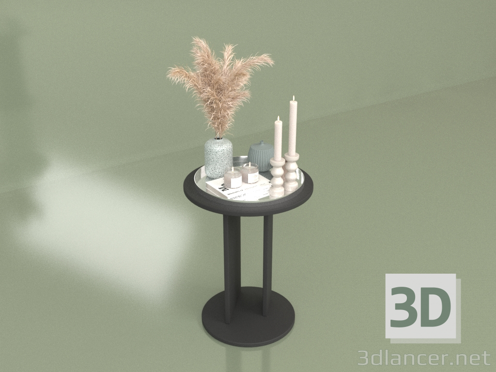 3 डी मॉडल गोल कॉफी टेबल (10433) - पूर्वावलोकन