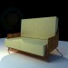 modèle 3D Eco - canapé - preview