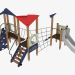 3d model Children's play complex (4419) - preview