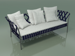 Outdoor sofa InOut (853, Gray Lacquered Aluminum)