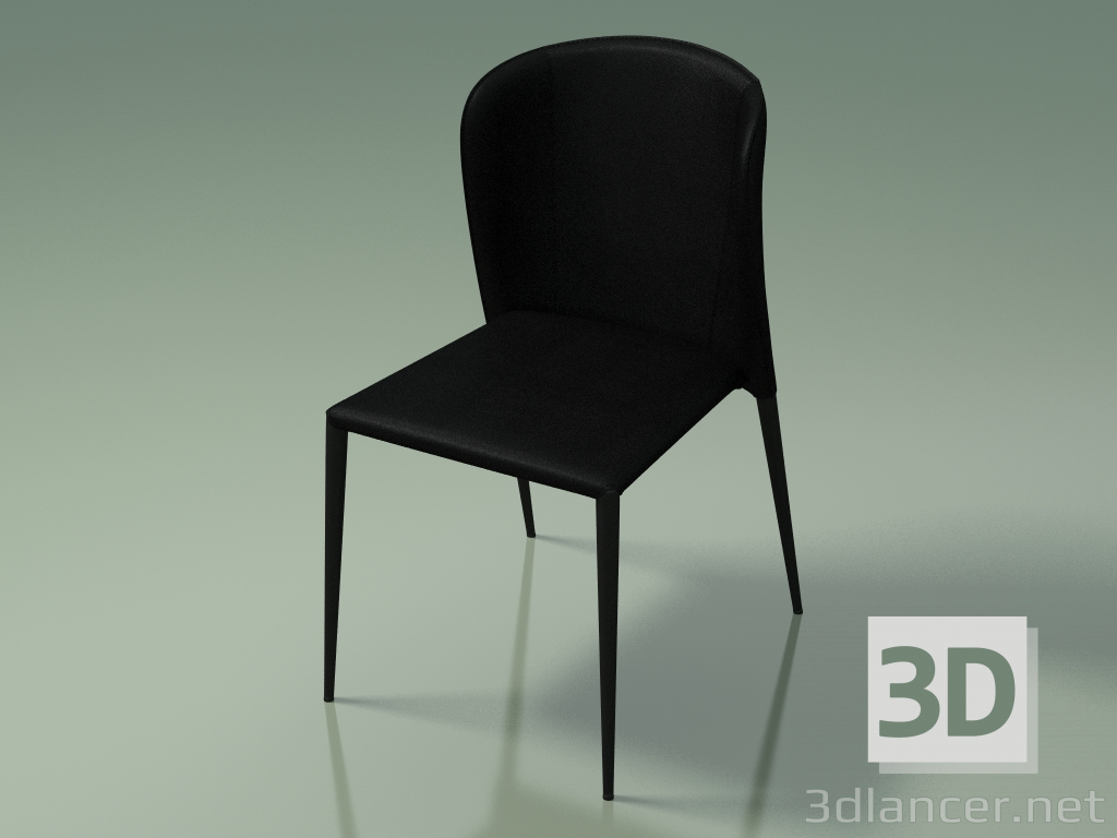 modèle 3D Chaise de salle à manger Arthur (110053, noir) - preview