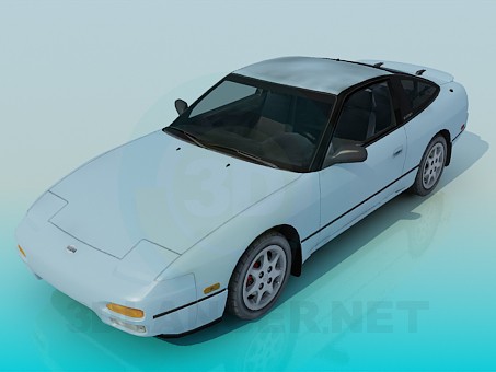 3d модель Nissan 240sx – превью 3d модель Nissan 240sx – превью