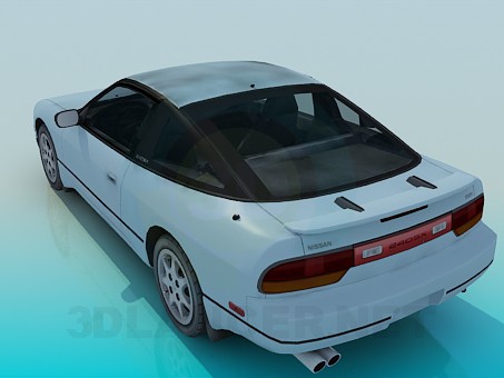 3d модель Nissan 240sx – превью 3d модель Nissan 240sx – превью