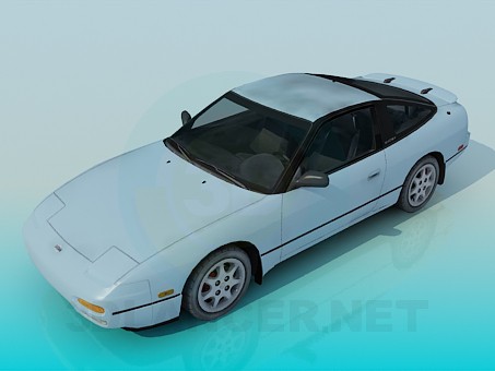 3d модель Nissan 240sx – превью 3d модель Nissan 240sx – превью