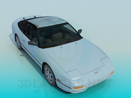 3d модель Nissan 240sx – превью 3d модель Nissan 240sx – превью