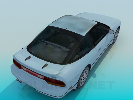 3d модель Nissan 240sx – превью 3d модель Nissan 240sx – превью