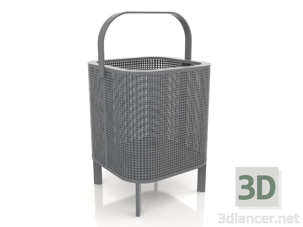 3D modeli Mum kutusu 2 (Antrasit) - önizleme