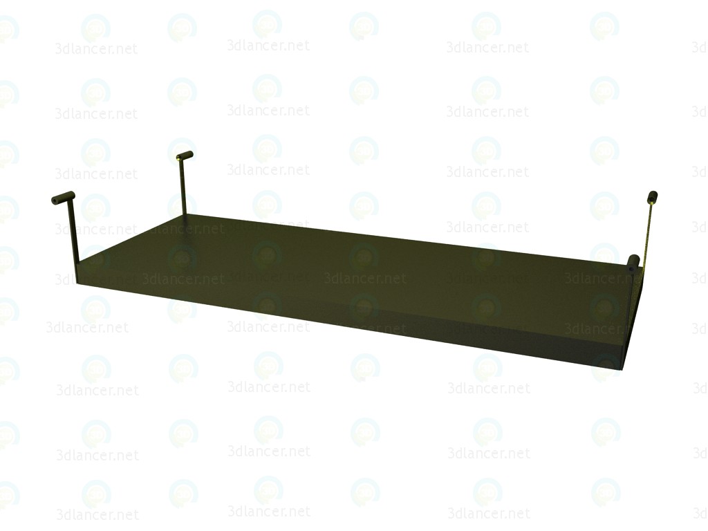 3d model Estante para mesa P1S0513B - vista previa