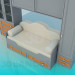 3d model A set of furniture in the bedroom - preview