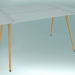 modèle 3D Table de conférence (SAMC2 G1, 1400x900x740 mm) - preview
