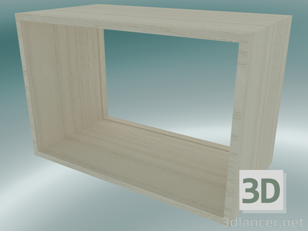 3D Modell Stacked Modular Storage (groß offen) - Vorschau
