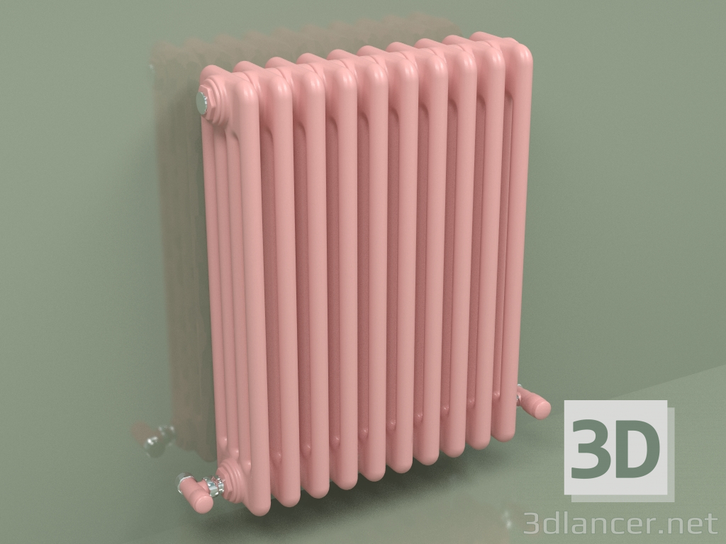 3D Modell Kühler TESI 4 (H 600 10EL, Pink - RAL 3015) - Vorschau