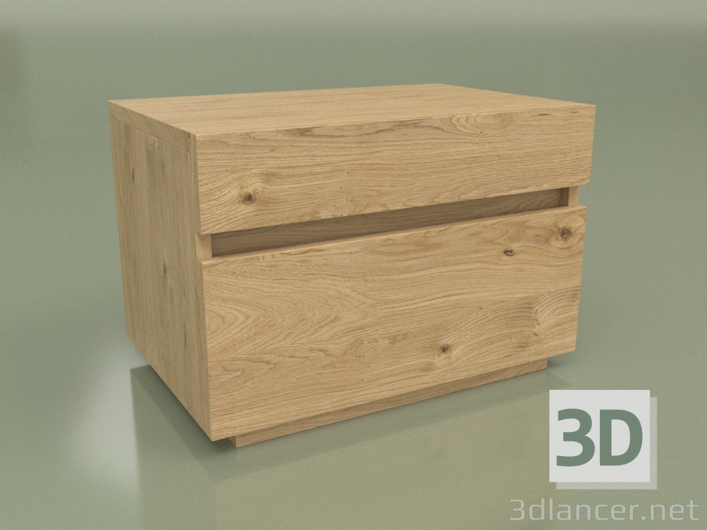 3d model Bedside table Mn 200 (Loft) - preview