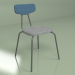 3D modeli Sandalye Pavesino 2 (mavi) - önizleme