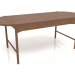 3d model Dining table DT 09 (2000x820x754, wood brown light) - preview
