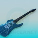 modèle 3D Guitare électrique - preview