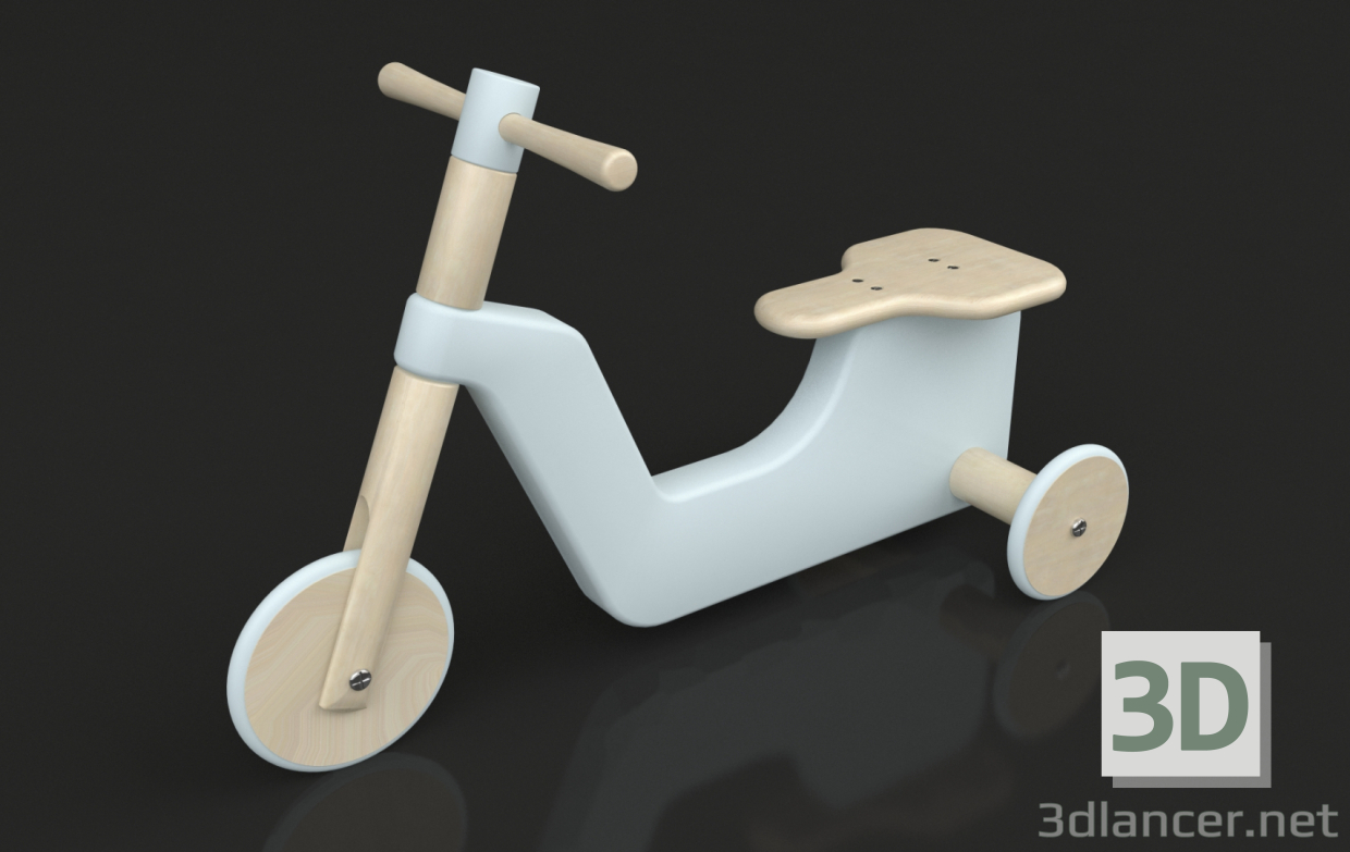 3d Scooter model buy - render