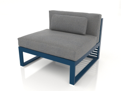 Modular sofa, section 3 (Grey blue)