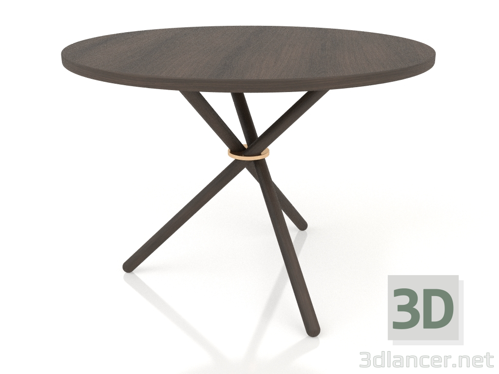 Modelo 3d Mesa de centro Daphne (Carvalho Escuro, Carvalho Escuro) - preview