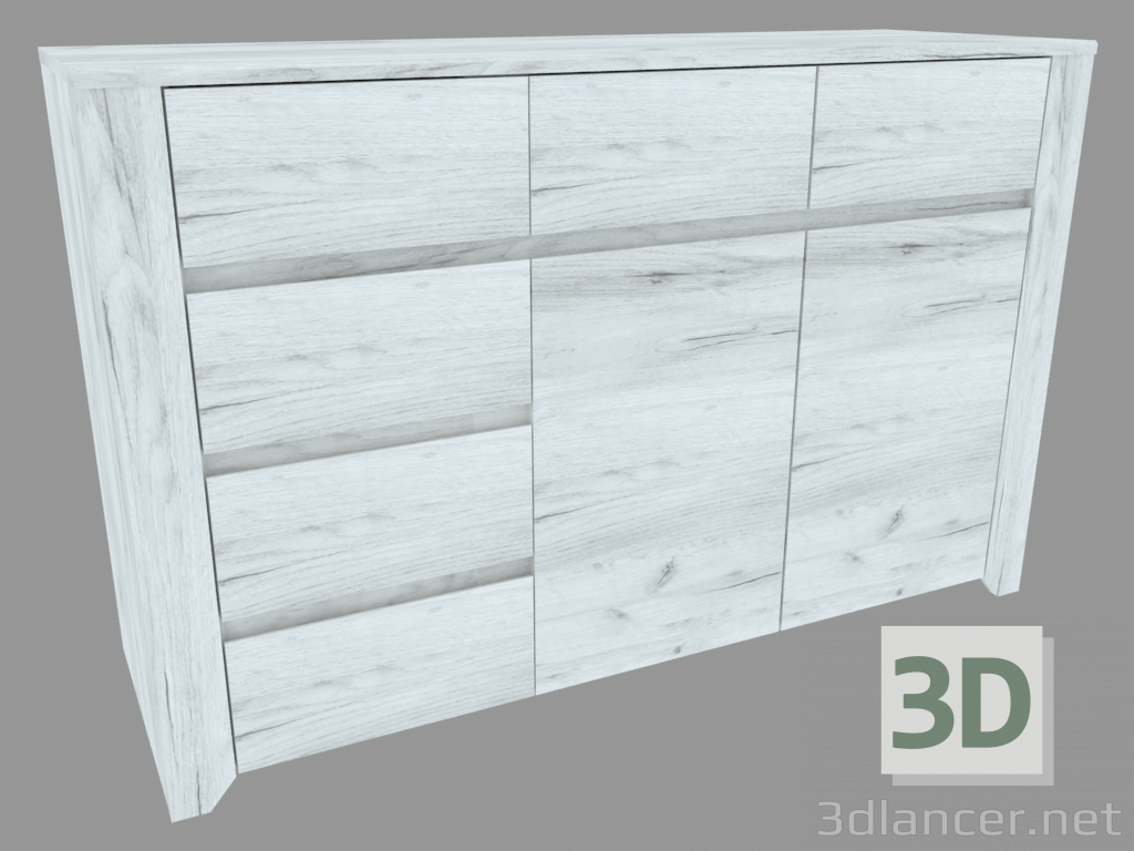3d model Chest 2D-6S (TYPE 42) - preview