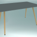 modèle 3D Table de conférence (SAMC2 LW04, 1400x900x740 mm) - preview